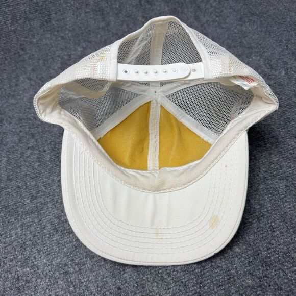 Vintage Peterbilt Baseball Cap White Tonkin Incorporated Made In USA - Picture 6 of 8